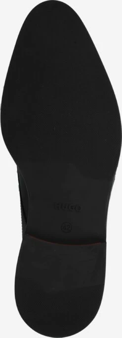 Hugo Casual Veterschoenen Veterschoen Kerr Derb Heren Zwart -Herenkleding e42070b825ae3865702b731a9b734c32