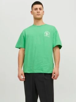 Jack & Jones T-shirts Shirt BURGER Heren Lichtgroen 10 Jack & Jones T-shirts Shirt BURGER Heren Lichtgroen -Herenkleding e59d51dc2d8ae5b01718cf2c5f2f93d2