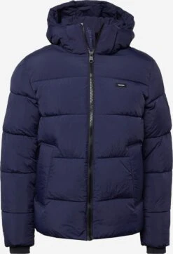 Calvin Klein Winterjassen Winterjas Heren Navy