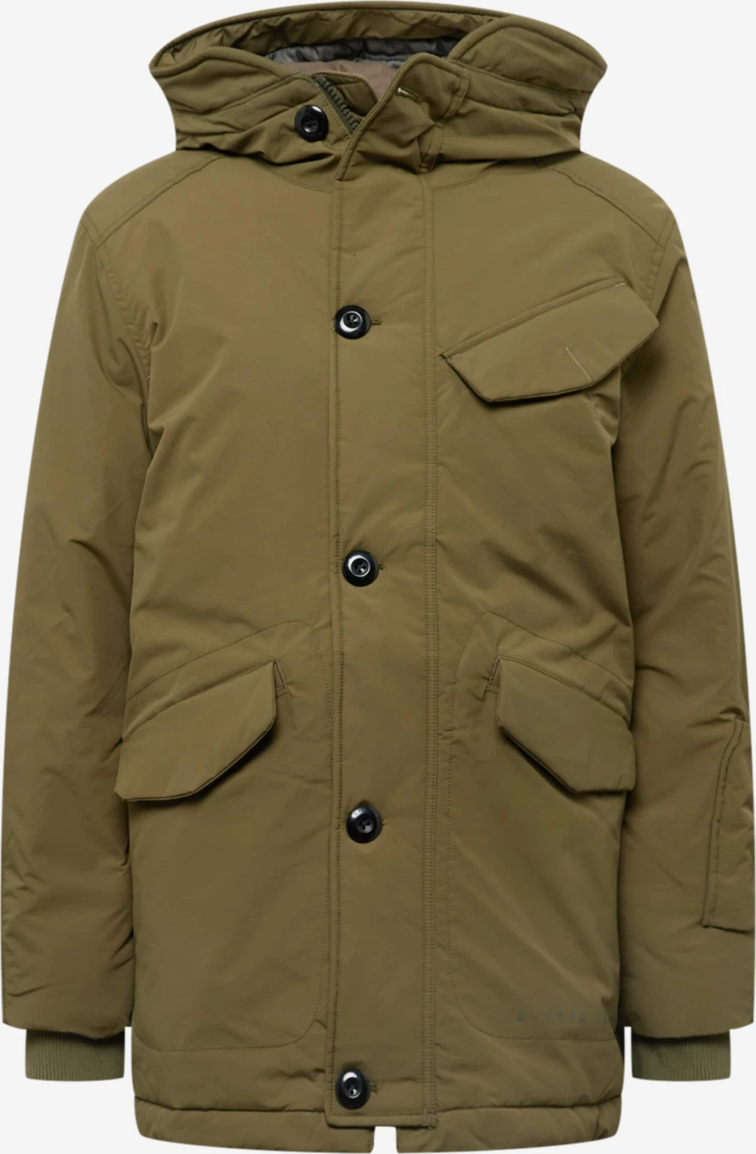 G-Star Raw Parkas Winterparka Vodan Heren Olijfgroen 1 G-Star Raw Parkas Winterparka Vodan Heren Olijfgroen