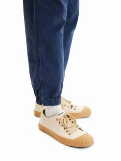 Desigual Pantalons Tapered Broek Heren Navy -Herenkleding e95a37356c7d14a01142ad2974ab61ad