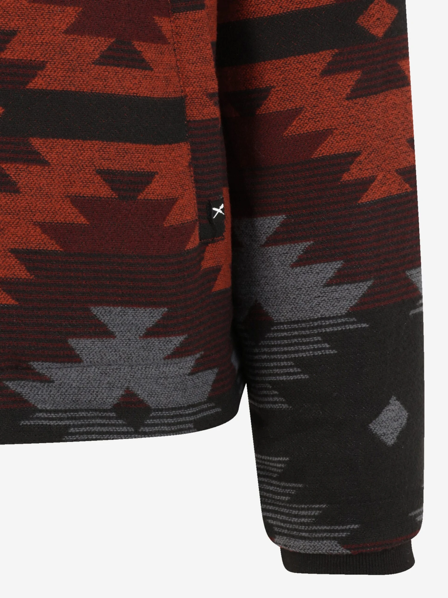 Iriedaily Tussenjassen Regular Fit Tussenjas Santania Heren Grijs / Rood / Bourgogne 3 Iriedaily Tussenjassen Regular Fit Tussenjas Santania Heren Grijs / Rood / Bourgogne - Afbeelding 3