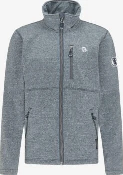 Schmuddelwedda Fleece Jassen Fleece Jas Heren Grijs Gemêleerd