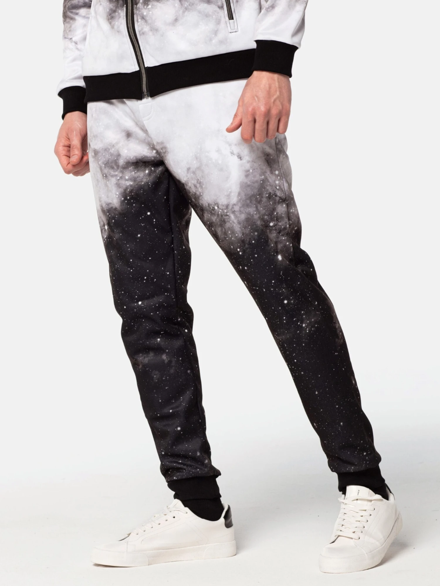 Mr GUGU & MISS GO Pantalons Slimfit Broek Space Twinkle Heren Grijs 3 Mr GUGU & MISS GO Pantalons Slimfit Broek Space Twinkle Heren Grijs - Afbeelding 3