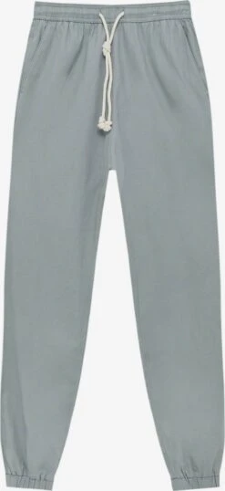 PULL & BEAR Pantalons Tapered Broek Heren Smoky Blue