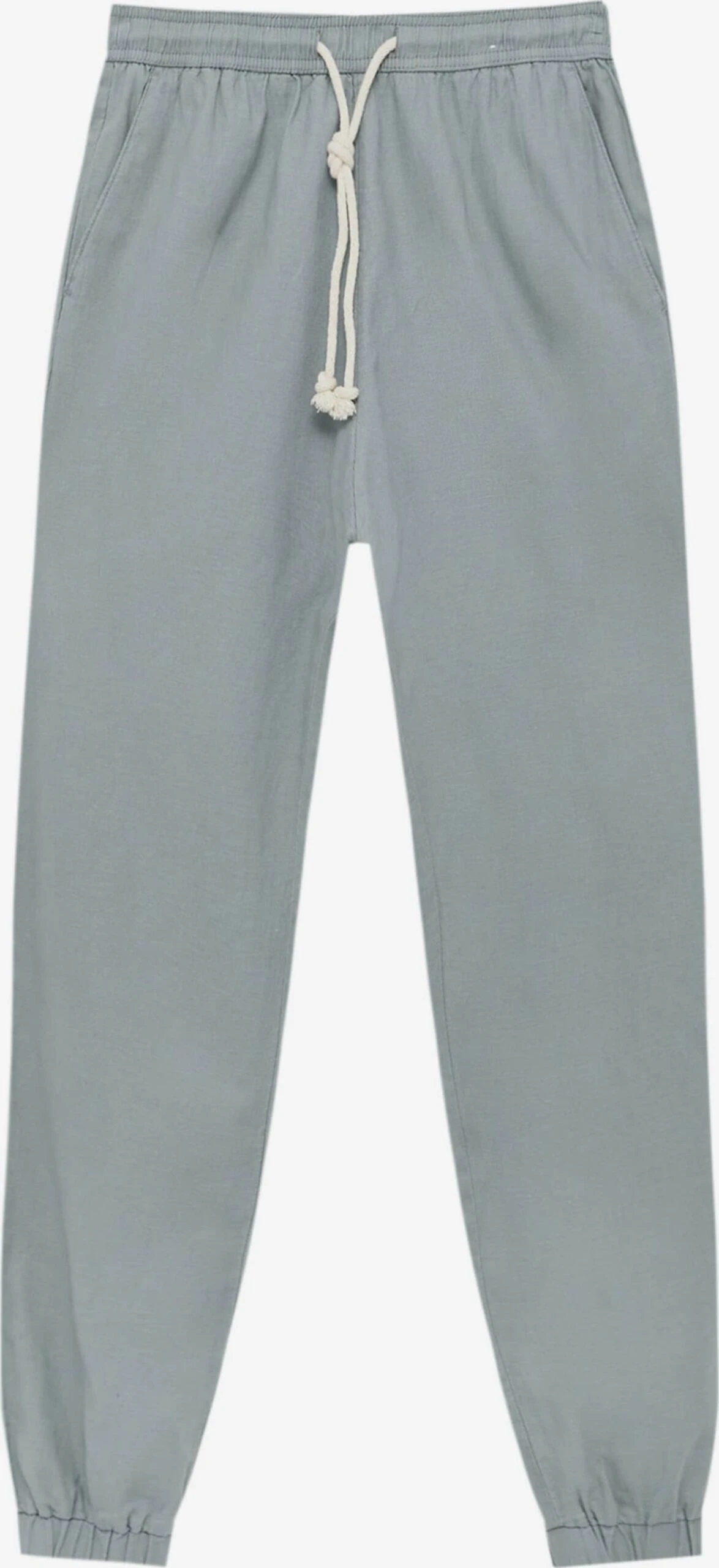 PULL & BEAR Pantalons Tapered Broek Heren Smoky Blue 1 PULL & BEAR Pantalons Tapered Broek Heren Smoky Blue