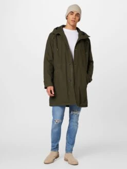 ESPRIT Tussenjassen Tussenparka Heren Olijfgroen 8 ESPRIT Tussenjassen Tussenparka Heren Olijfgroen -Herenkleding f35e0290c630efbd1d7e383accc8f3d1