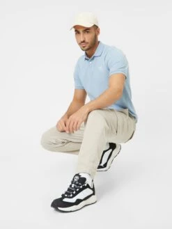 Aeropostale Polos Shirt Heren Pastelblauw -Herenkleding f452fb1b772673bffb6fed79fb1355de