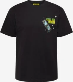 MARKET T-shirts Shirt CALL MY LAWYER ACT NOW Heren Zwart