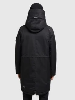 Khujo Wintermantels Winterjas Tuck Heren Zwart -Herenkleding f507eb42c658b918d76fa012e06ab65b
