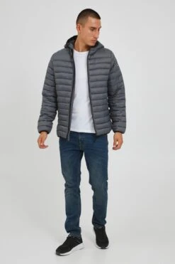 Blend Donsjassen Tussenjas Heren Grijs -Herenkleding f5f1c50ca3a34d36c4fdc9f524f8d200