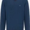 FYNCH-HATTON V-hals Truien Trui Heren Donkerblauw