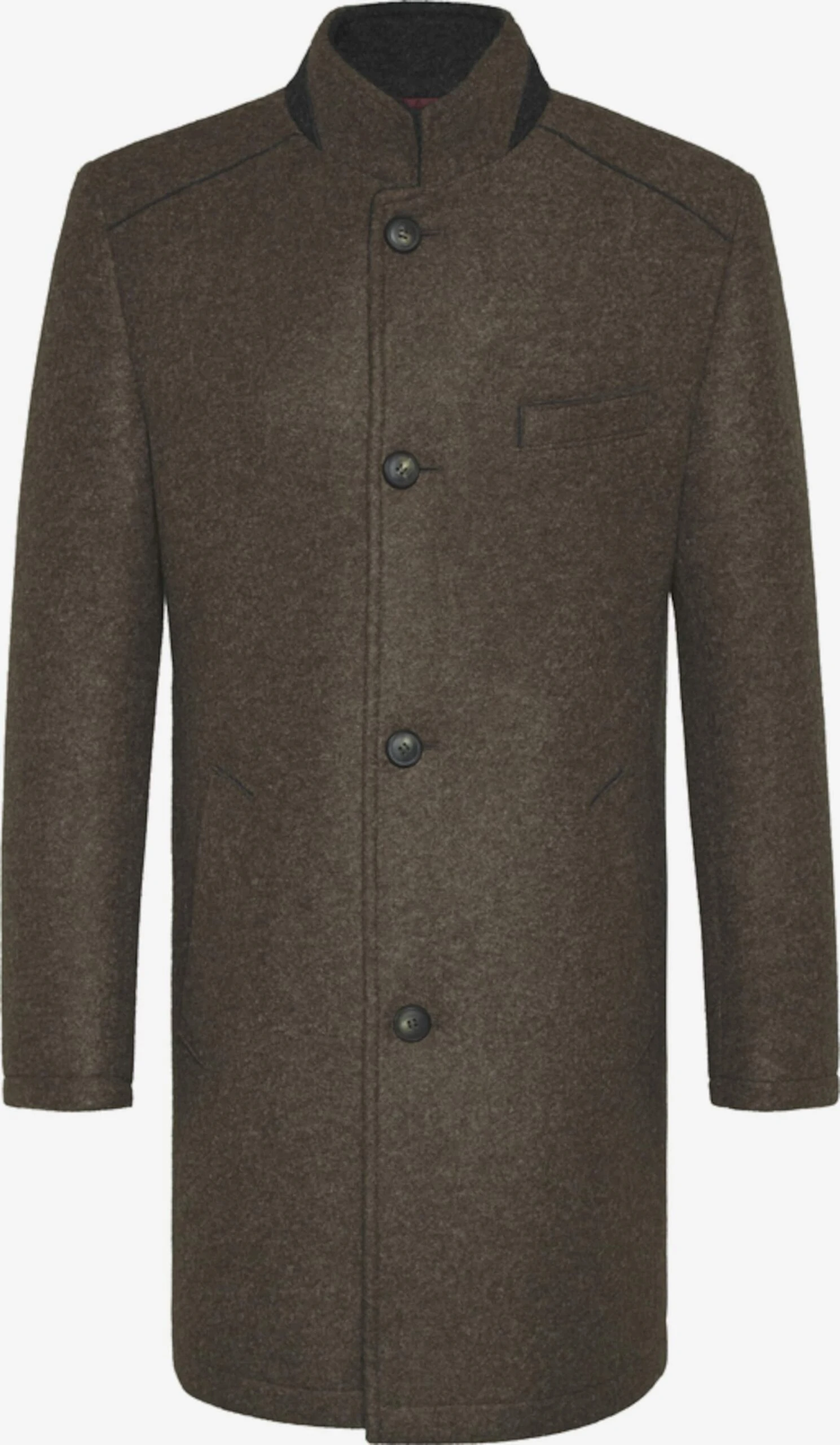 Bugatti Wintermantels Winterjas Heren Taupe 1 Bugatti Wintermantels Winterjas Heren Taupe