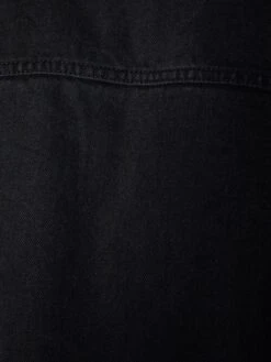 BERSHKA Spijkerjassen Tussenjas Heren Zwart -Herenkleding f754f6fd09748caeac0ddfba0aa0042b