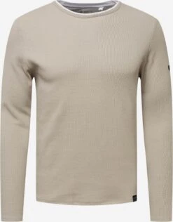 Key Largo Longsleeves Shirt STEFANO Heren Greige