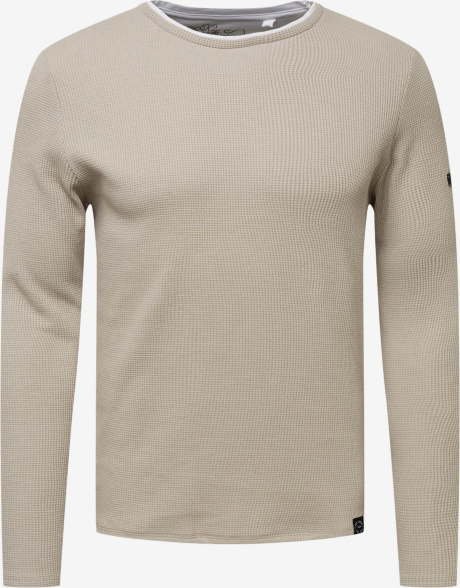 Key Largo Longsleeves Shirt STEFANO Heren Greige 1 Key Largo Longsleeves Shirt STEFANO Heren Greige