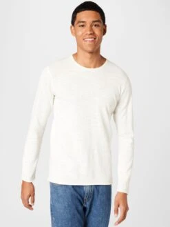 Herrlicher Crewneck Truien Trui Til Heren Crème -Herenkleding f9463dde644f052930cbf85ad8a2184f