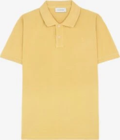 Scalpers Polos Shirt Heren Lichtgeel