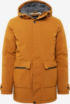 Jack & Jones Parkas Winterparka Tiko Heren Cognac