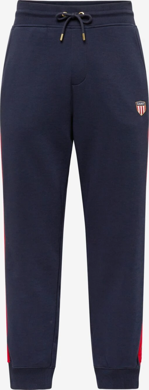 Gant Sweatpants Tapered Broek Heren Marine