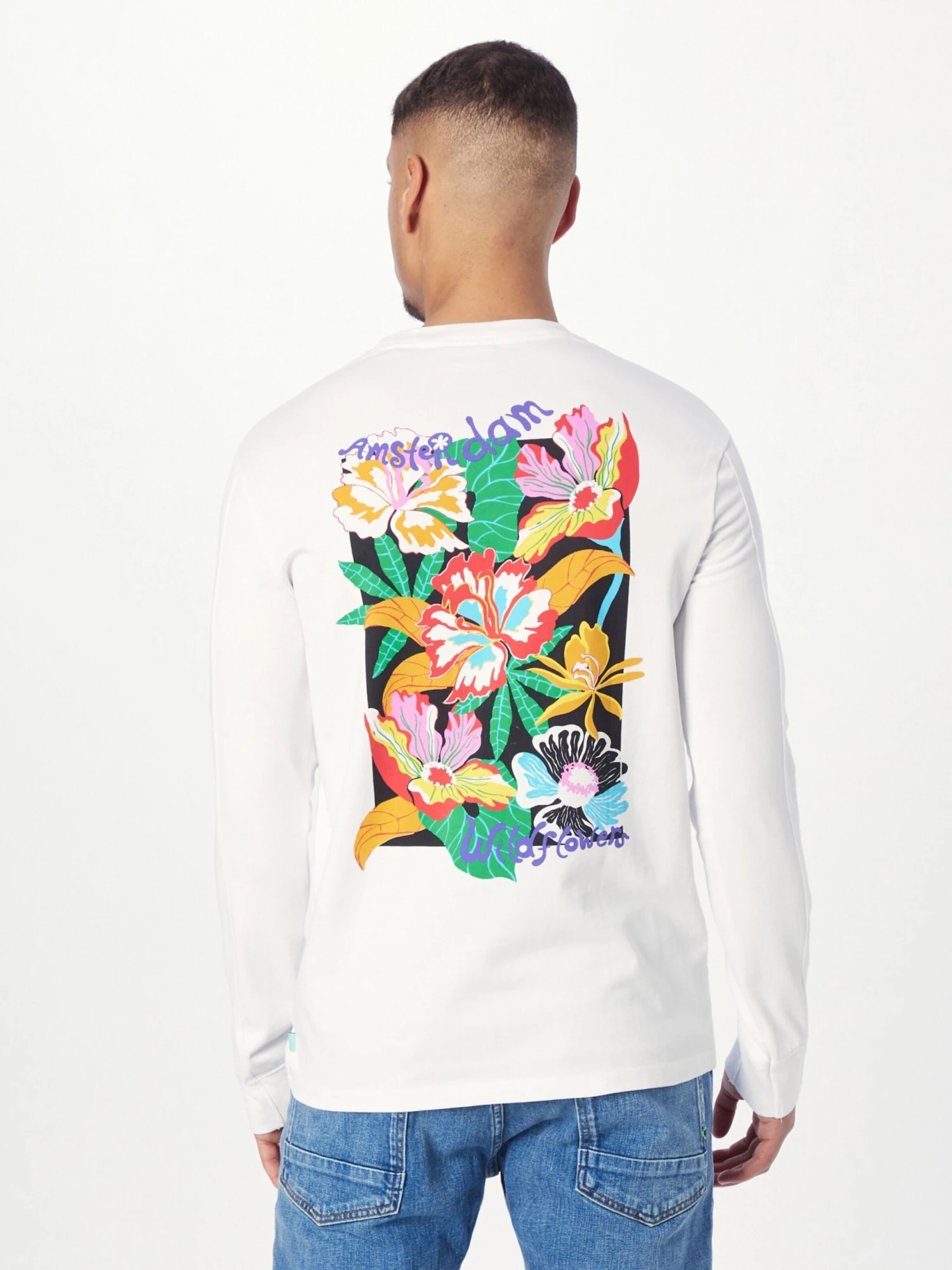 Scotch & Soda Longsleeves Shirt Heren Wit 4 Scotch & Soda Longsleeves Shirt Heren Wit - Afbeelding 4