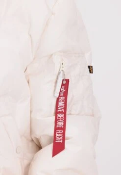 Alpha Industries Tussenjassen Tussenjas Heren Wit -Herenkleding fe4bcee10d83bb0127f2ba2889c9ecc1