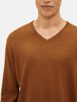 Tom Tailor V-hals Truien Regular Fit Trui Heren Oker -Herenkleding fef881be00f866b04db545b1b6cf9ce1