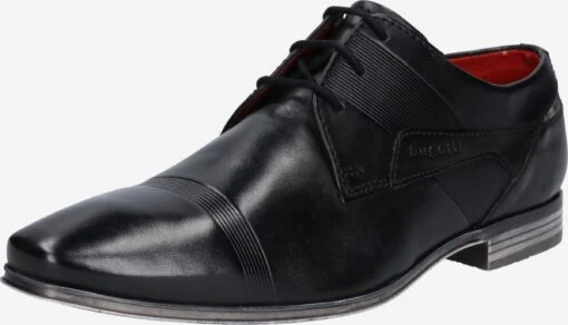 Bugatti Nette Schoenen Veterschoen Morino Heren Zwart